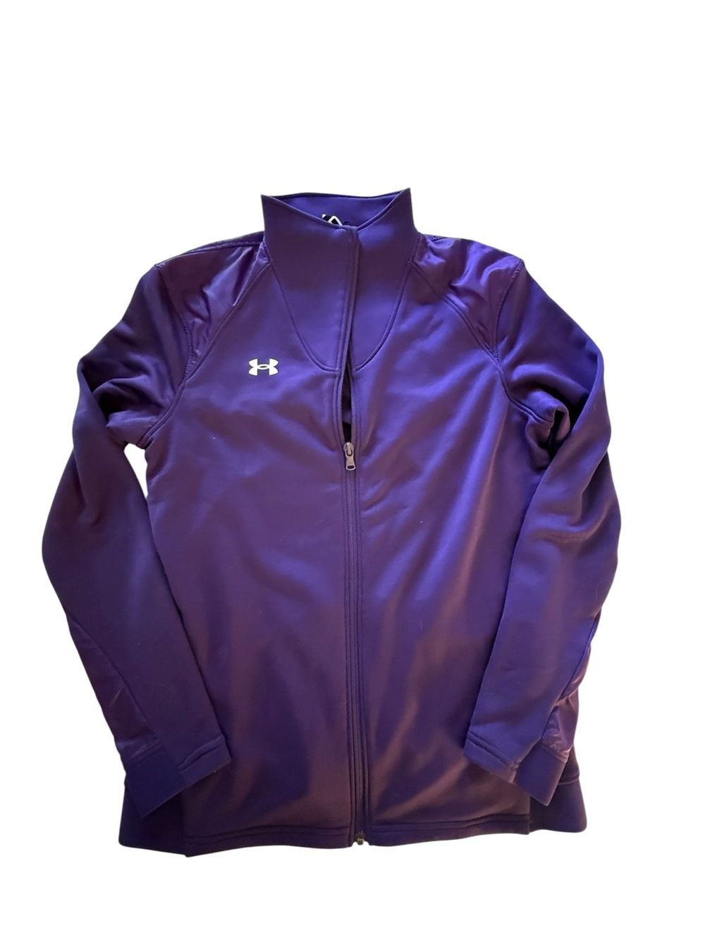 Under Armour Women's Purple Full-Zip Performance Jacket
